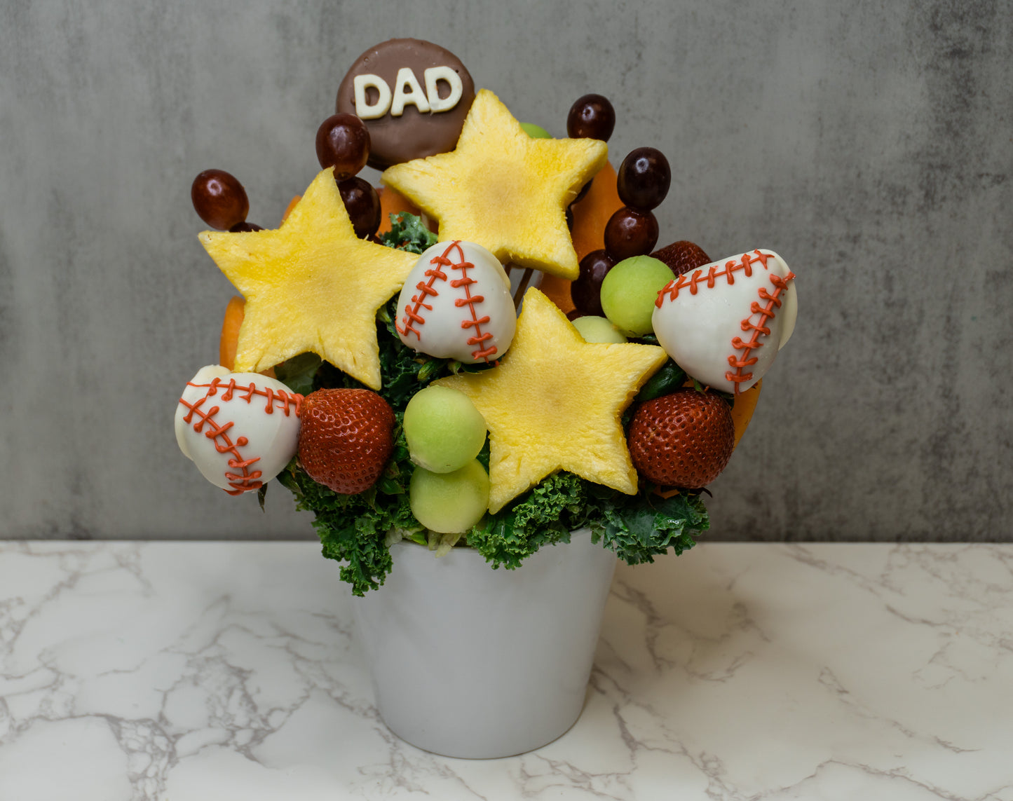 Home Run Fruit Bouquet