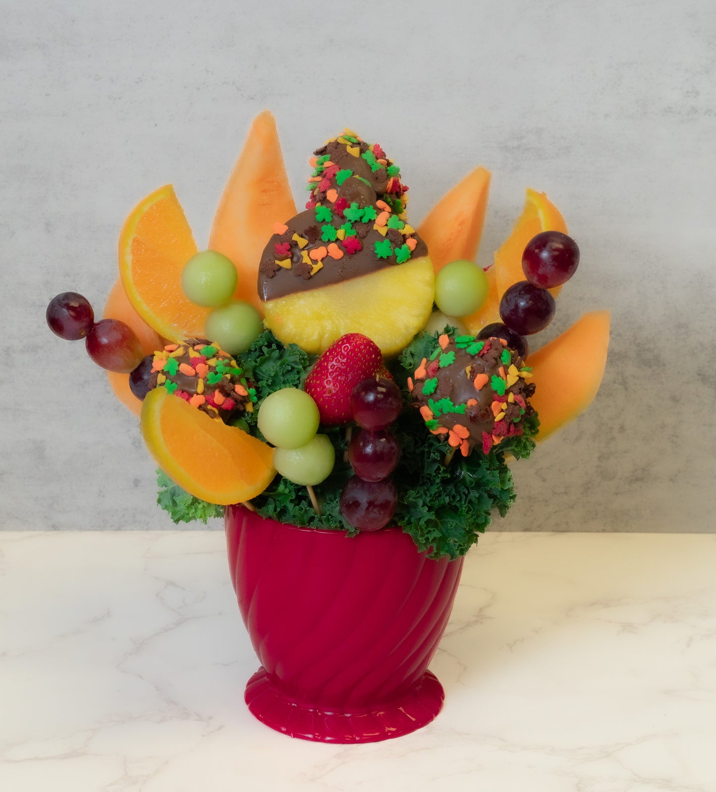 Pumpkin Fruit Bouquet