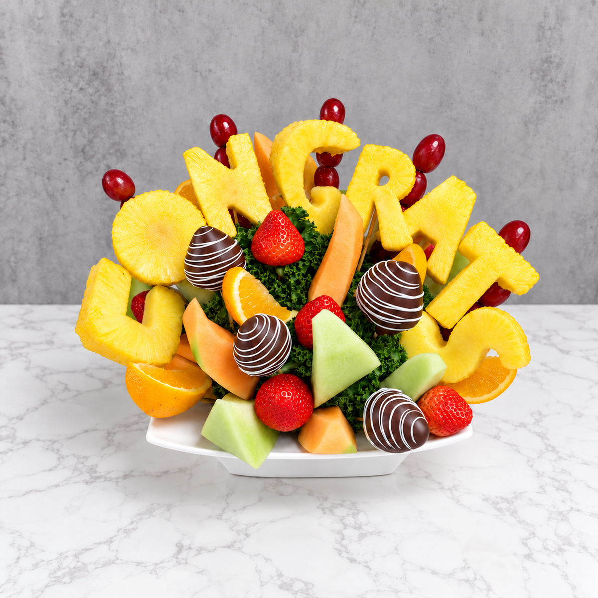 Congrats Fruit Bouquet