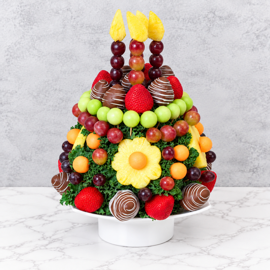 Luxury Fruit Cake Tower