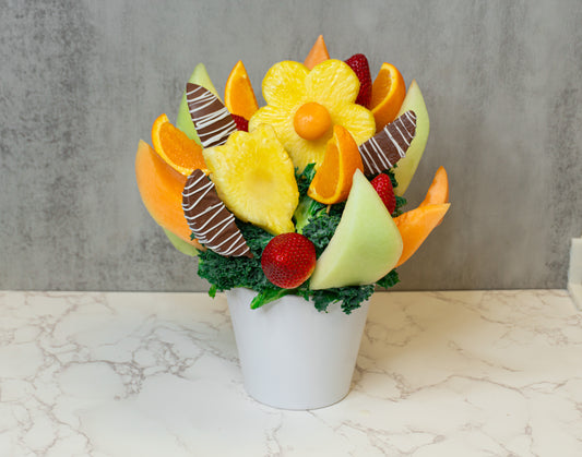 Golden Glow Fruit Bouquet