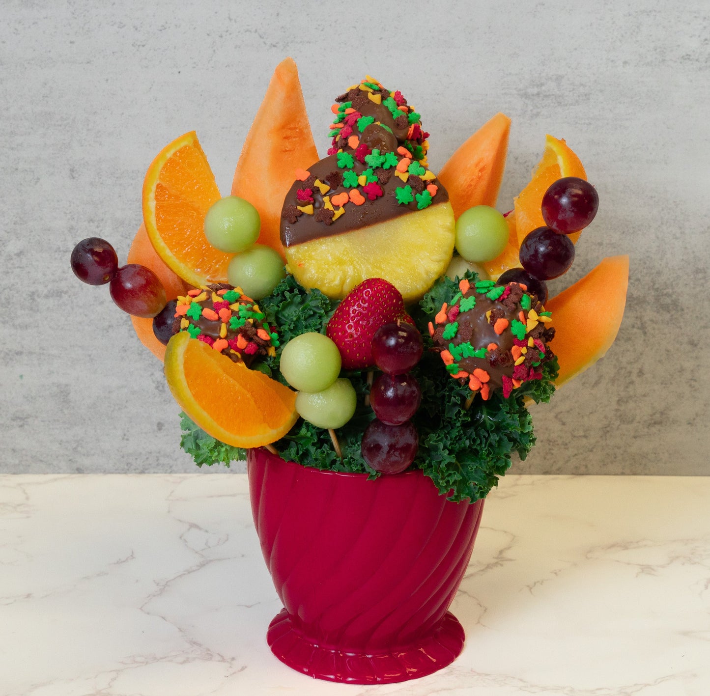 Pumpkin Fruit Bouquet