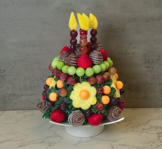 Luxury Fruit Cake Tower